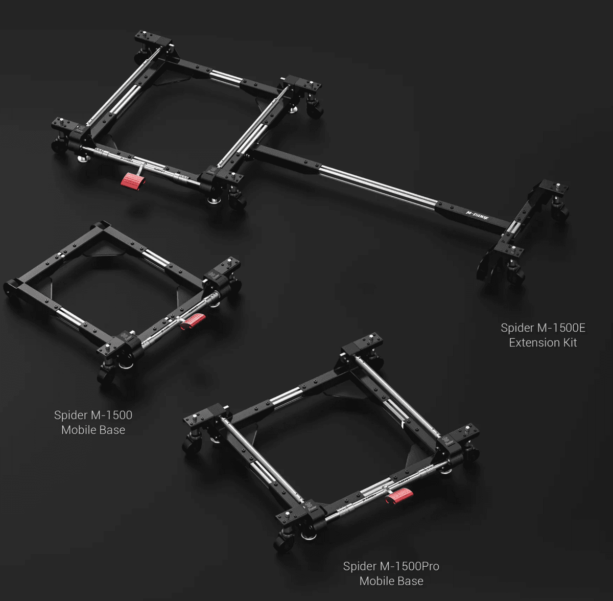 Harvey Spider M-1500Pro – Mobil base med 360° manøvrering