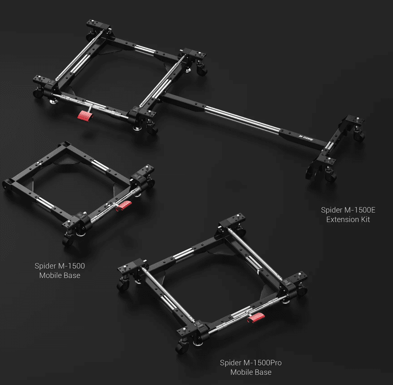 Harvey Spider M-1500Pro – Mobil base med 360° manøvrering