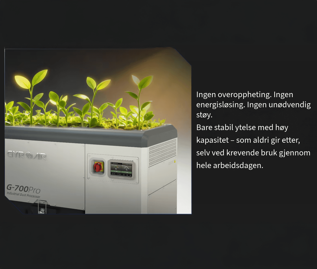 HARVEY GYRO AIR G-700Pro Støv og Sponavsug