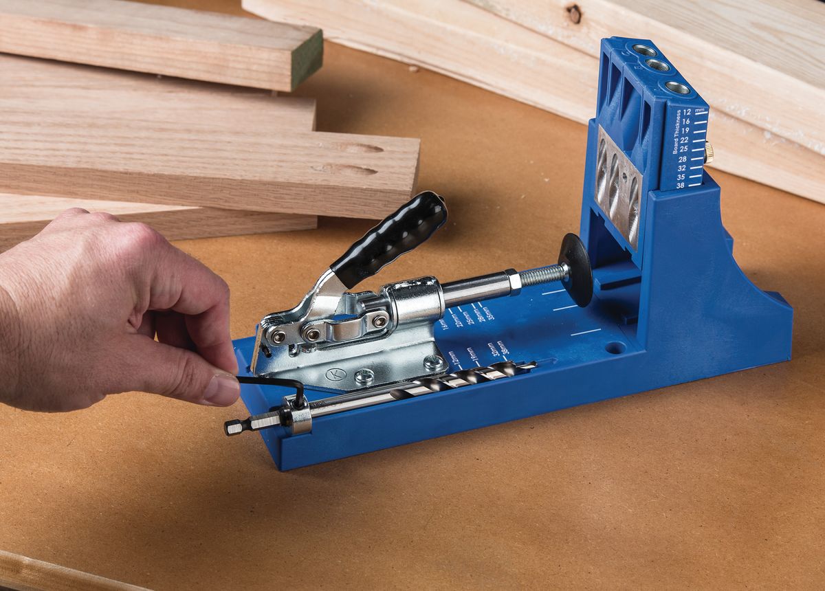 Lommehullsjigg Kreg K4 - 12-38mm